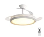 Ventilador de techo led silencioso motor reversible 6 velocidades remoto a 25.65€