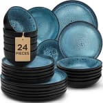 Twinzee 24 Delig Azur Tafel en Keukenservies voor €92,99 bij Amazon