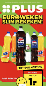Euroweken: veel producten voor €1 bij PLUS