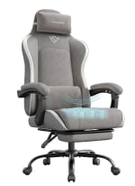 Chaise de bureau Songmics avec Repose-Pieds Coussin de Tête Ajustable à 119,99€