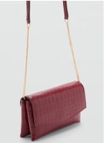 Bolso con solapa coco por 7.99€
