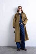 Chaquetón Topshop Verde Salvia por 33,15€