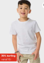 30% kassakorting op kinderkleding bij de Hema