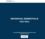 Seasonal Essentials: Tot 70% korting bij Mango