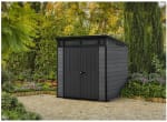Abri de jardin CORTINA 77 en résine KETER gris foncé 4,7m² à 1.099,90€