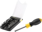 Stanley Multibit Schroevendraaier 35-delig voor €6,09 bij Amazon