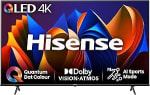 Hisense 65 Inch 4K QLED Smart TV 65E77NQTUK - Quantum Dot Colour, 4K AI Processor, D