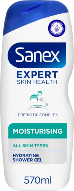 3 x Sanex Expert Skin Health Moisturising Shower gel 570ml - £4.08 / £3.72 S&S