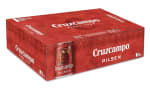 Cruzcampo Pilsen Cerveza Pack de 24 latas de 33cl por 8,03€