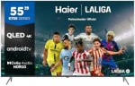 Haier QLED 4K UHD H55K705UG, 55", Smart TV, Android 11, Dolby Audio por 291.55€