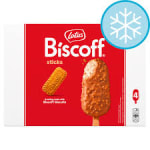 Lotus Biscoff Ice Cream Sticks & Sandwiches 4-Pack £2.50