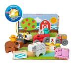 Melissa & Doug - Blockables Boerderij Speelset - 56st. voor €10 bij Lobbes