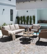 Loungeset UDSTRUP 5-persoons naturel voor €500