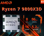 Procesador AMD Ryzen 7 9800X3D por 371,59€