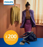 Tot €200 cashback op Philips garmentcare