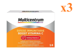 3 x Multicentrum Boost Vitamina C 1000 mg con Vitamina D, Zinc y Magnesio por 17.97€