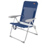 Silla de playa plegado slim Aktive, reclinable 6 posiciones antivuelco por 25.75€
