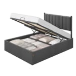 VASAGLE Double Lift-Up Storage Bed Frame 135x190cm - £115.99 with Code