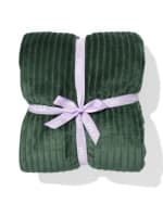 Plaid 130x150cm sherpa blauwgroen voor €9 bij de hema