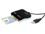 Lector DNI electrónico Woxter PE26-003, LED, USB, Para Tarjetas Smart Cards por 4,90€