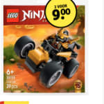Diverse Lego zakjes 3 voor €9 bij Kruidvat
