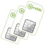 1p mobile Sim only - 1-year unlimited UK calls and texts + 10GB data every 30-days, E