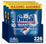 226 pastillas Finish Powerball Quantum lavavajillas por 33.26€