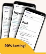 99% korting op Dikke Van Dale Online