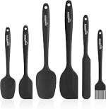 NileHome Silicone Spatula Set 6 Pieces Food Grade Kitchen Utensils sold by NileHome