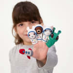 IKEA AFTONSPARV Set 5 Marionetas Dedo Espacial por 4,99€