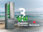Heineken pack 3 meses cerveza gratis por frigorífico Samsung y -10%