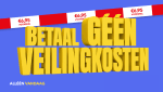 ALLEEN VANDAAG: geen veilingkosten (twv €6,95) bij VakantieVeilingen