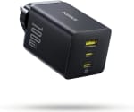 Baseus 100W USB C Charger Plug, 3-Port, 2 USB C, 1 USB A, Compact PPS Wall Charger,
