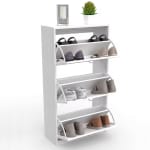 Mueble zapatero de madera 3 puertas por 39,77€