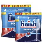Finish Power All in 1 Pastillas Lavavajillas Pack de 100 por 23.50€