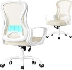 SONGMICS Silla de Oficina Ergonómica por 49.49€
