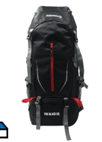 Mochila Camping Pro 65 Litros Negro KLIMBER $22.990 disponible en Sodimac, Chile