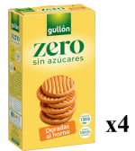 4 x Gullón Galleta Dorada al Horno, sin Azúcar, 330g por 6.74€