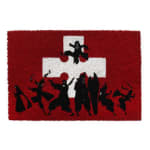 SD TOYS Felpudo 60x40 cm Logo Fire Force 2, fibra de coco, antideslizante por 3.99€