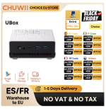 CHUWI UBox Mini PC AMD Ryzen 5 6600H 16 GB DDR5 512 GB SSD Windows 11 Pro 4K 144 Hz