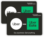 $2,000 en Saldo para Uber y Uber Eats por $1,299 | Oferta Costco