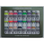 Set 16 pinturas para modelismo 112 Wargame Special Model Color Vallejo 17ml por 24.99