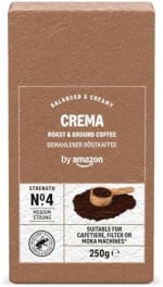 by Amazon Crema Café Molido o Fuerte 250 ml por solo 2.61€
