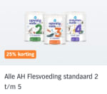 25% korting op alle AH Standaard opvolgmelk (2 t/m 5) bij Albert Heijn