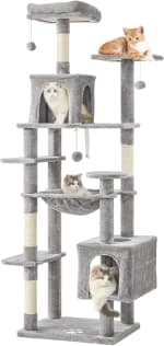 Árbol de gatos grande 173 cm con 2 plataformas y 3 cuevas por 39.99€