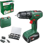 Bosch taladro percutor a batería EasyImpact 18V-40 + 173 piezas por 74.99€