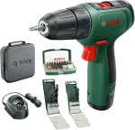 Bosch taladro/atornillador batería EasyDrill 1200 + juego brocas y puntas por 49.99€