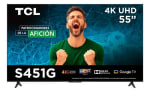 Smart TV TCL 55S451G 55" 4K por $5,899 | Oferta Mercado Libre