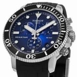 Tissot Seastar 1000 Chronograph Blue Watch for £478 with Code