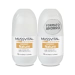 MUSSVITAL Dermactive Nature Desodorante Roll-on 2 x 75 ml por 2.99€